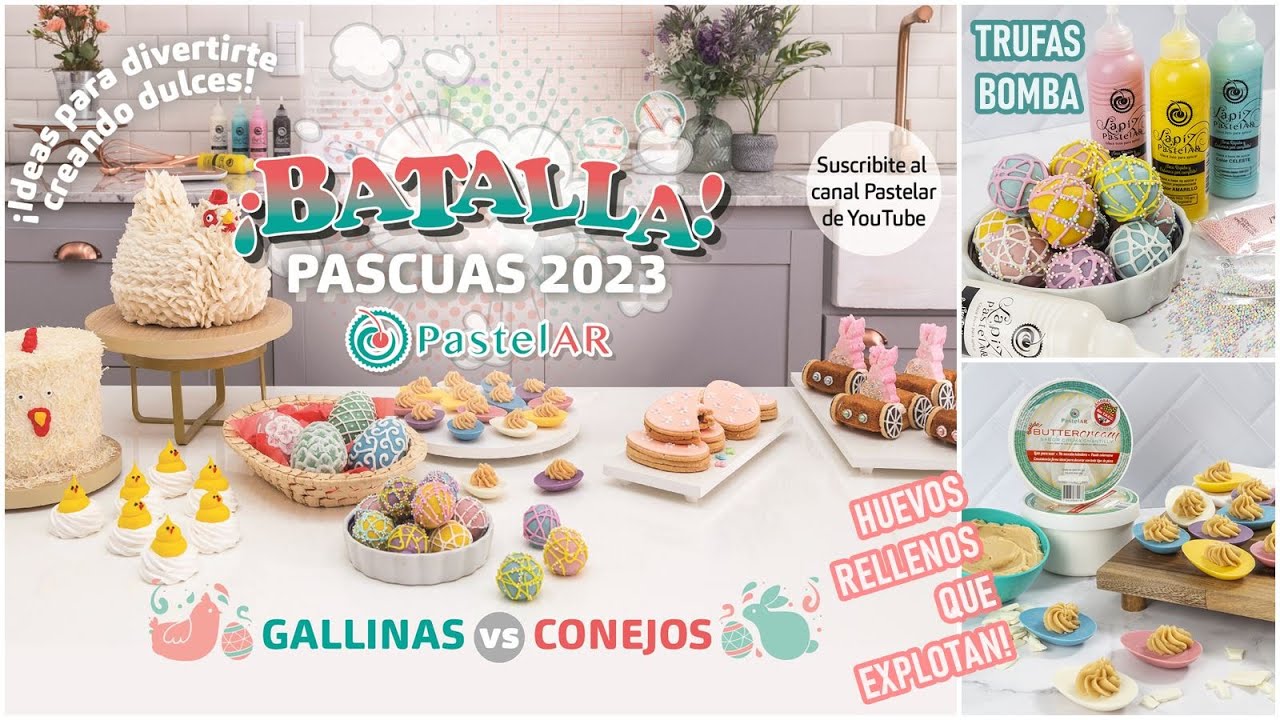 TRUFAS QUE SON UNA BOMBA Y HUEVOS RELLENOS QUE EXPLOTAN!