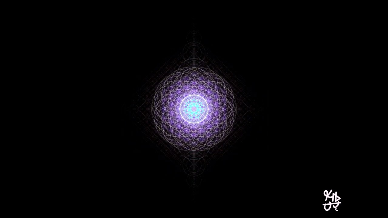 GALAXY | Sacred Geometry | Omnigeometry | Rave Visuals [4K]