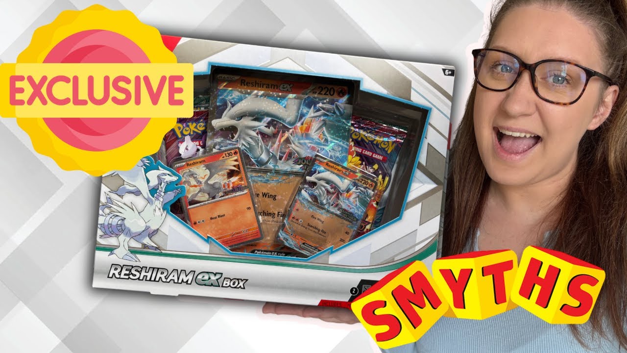 Pokémon Reshiram Ex Box: Smyths Exclusive Reveal!