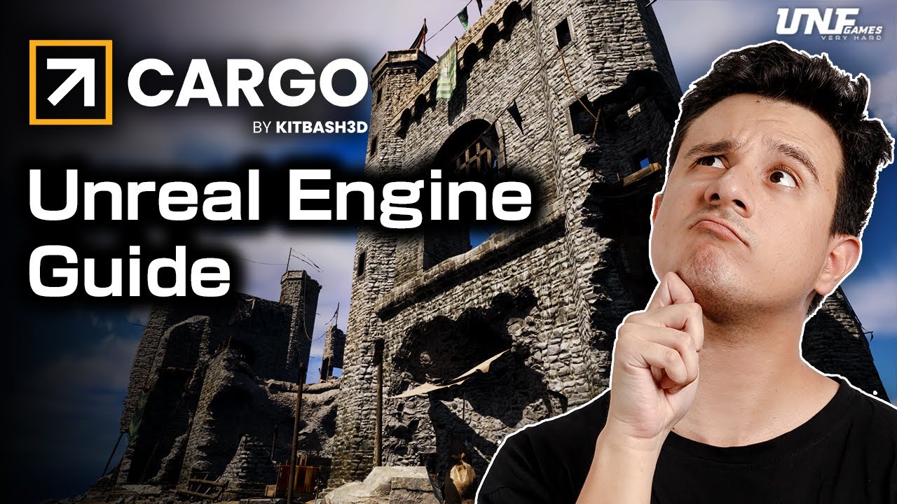 Создание миров стало ещё проще! — KitBash3D Cargo в Unreal Engine 5