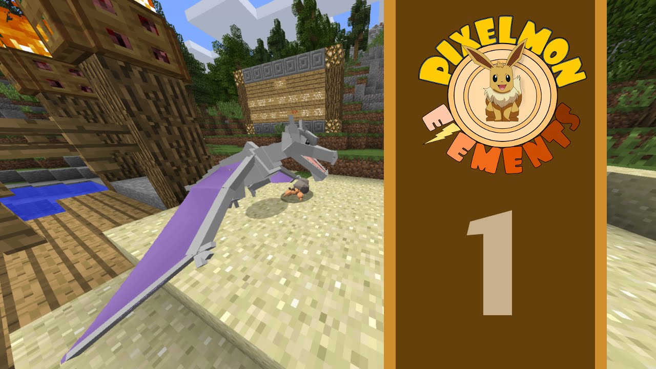 Pixelmon Elements - Ep 1 - I'm gonna be the very best!