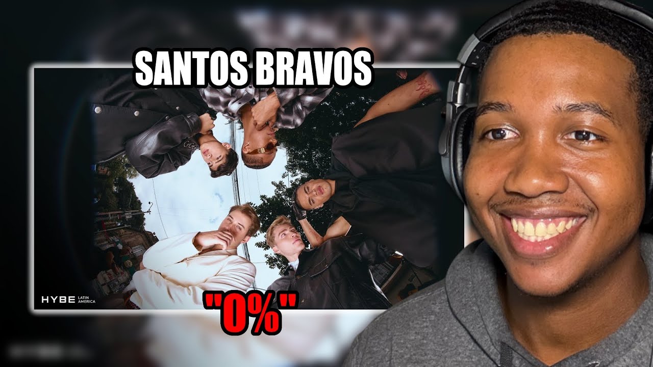 Первый раз слушаю... SANTOS BRAVOS '0%' | Реакция