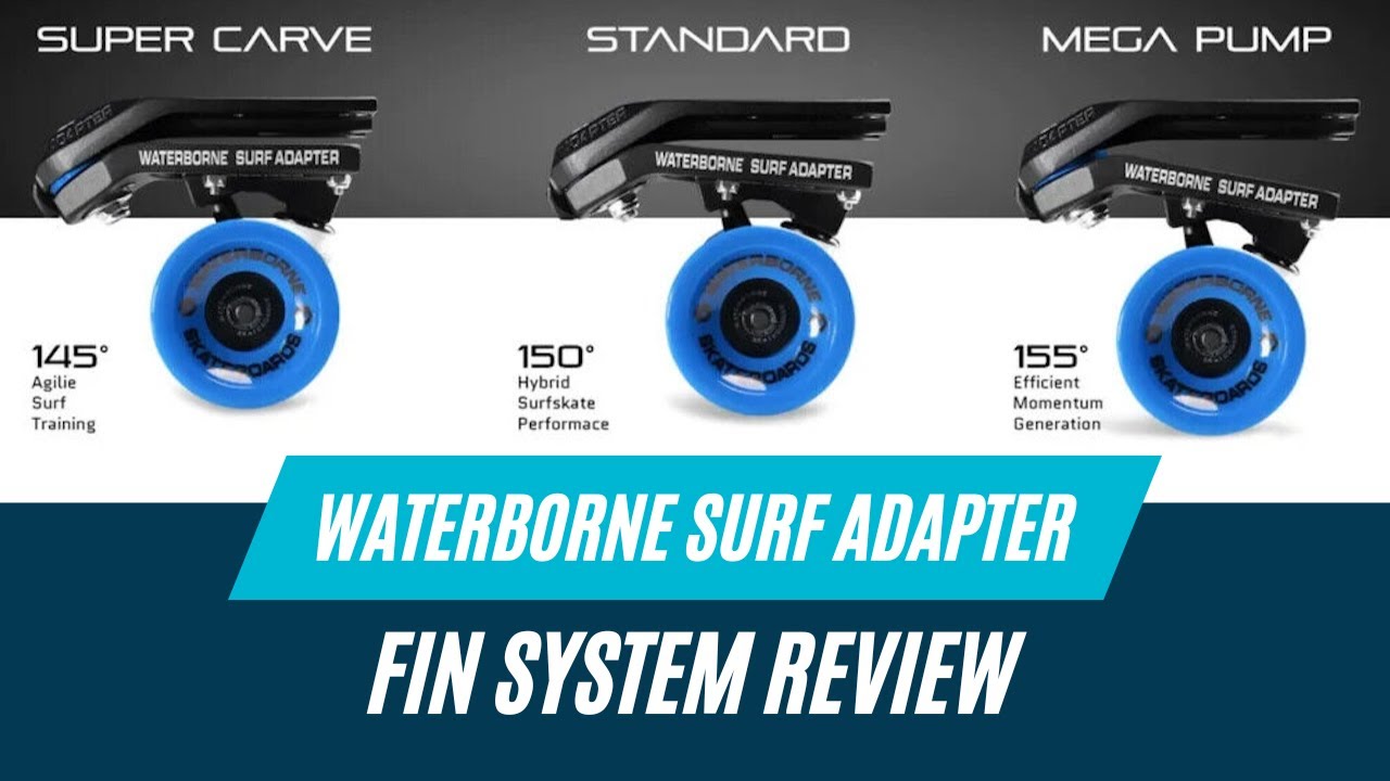 Waterborne Surf Adapter FIN System Review: A Customizer's Dream