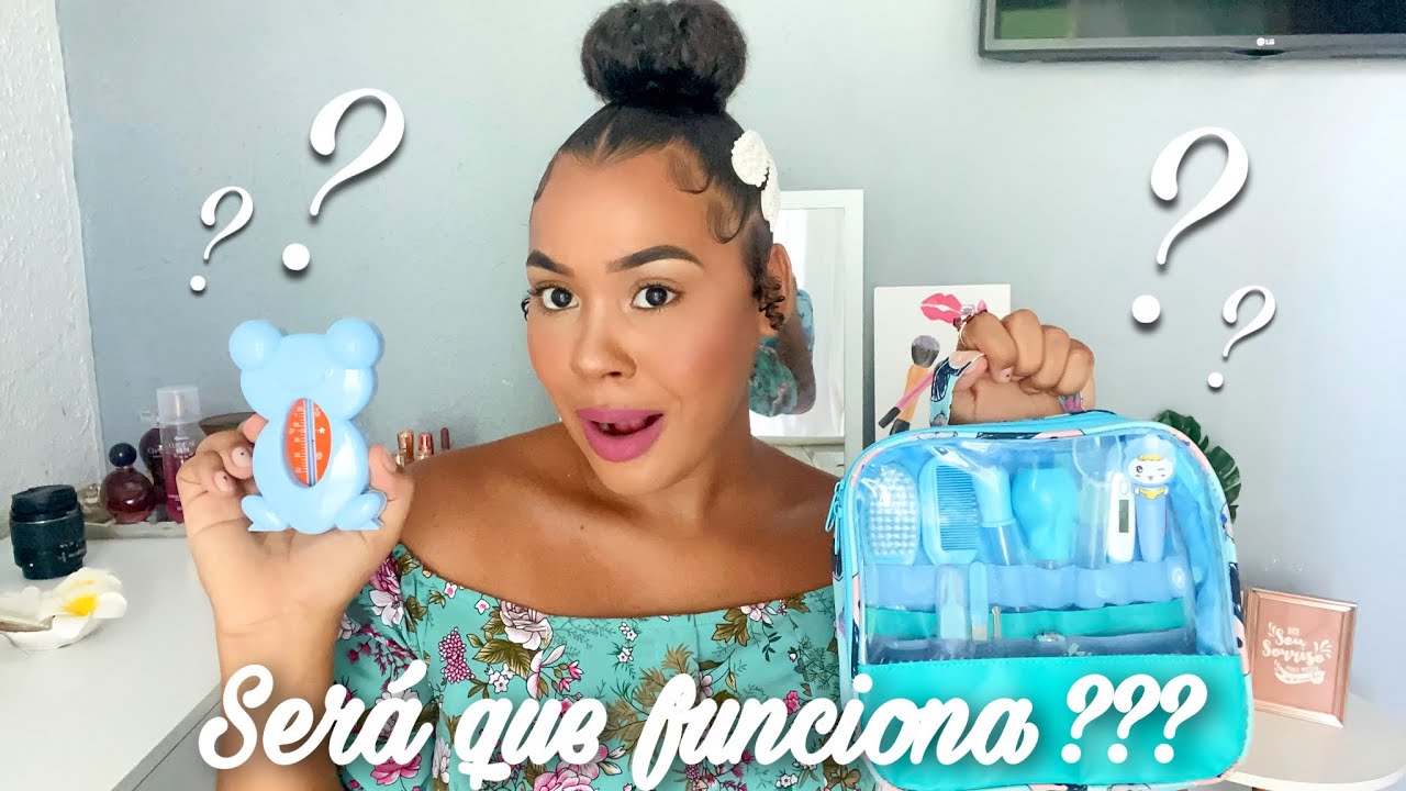 KIT CUIDADOS COM O BEBÊ RECÉM-NASCIDO DA CHINA NO SHOPEE | BEKA CERQUEIRA