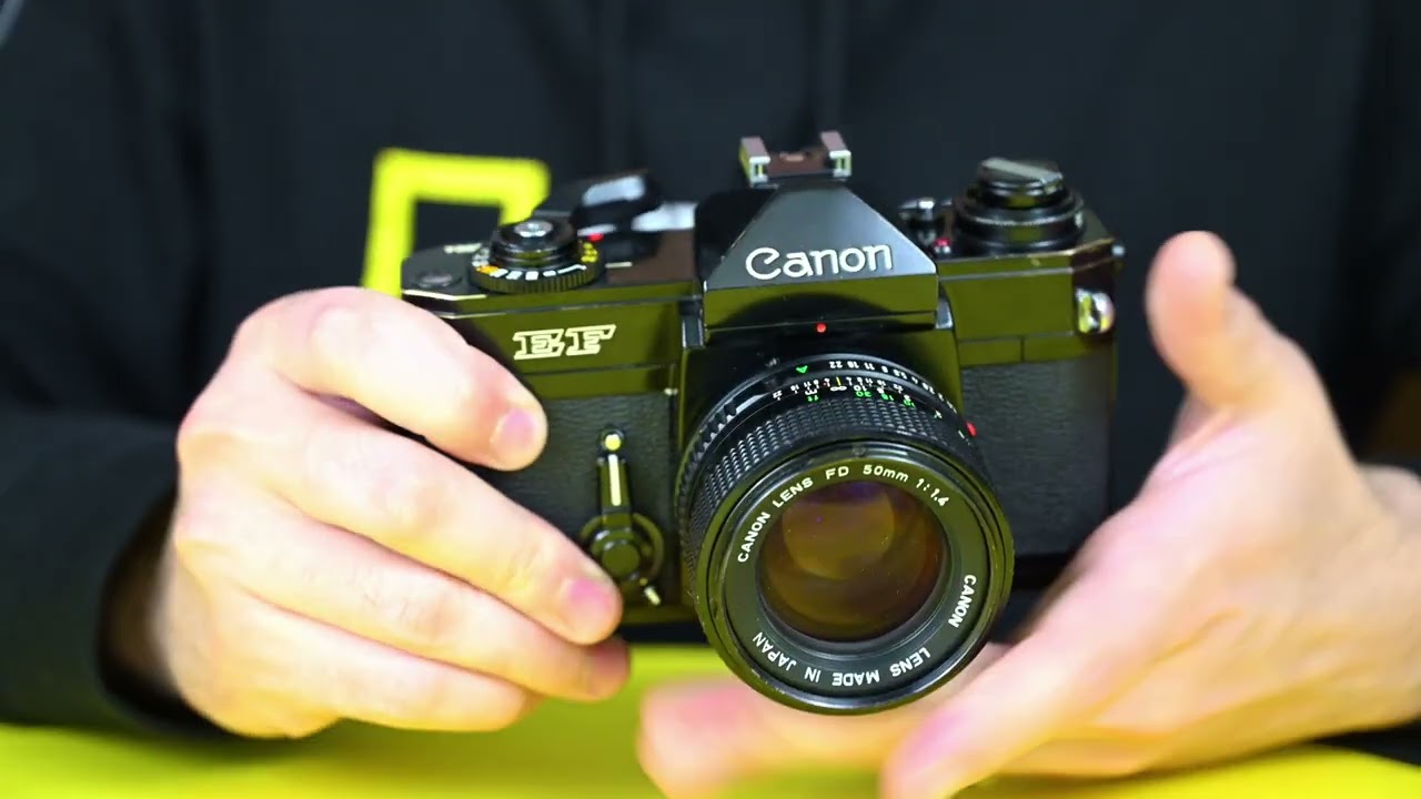 Canon EF Straordinaria fotocamera a otturatore ibrido! Unica nel suo genere! (scatta fino a 30 sec)