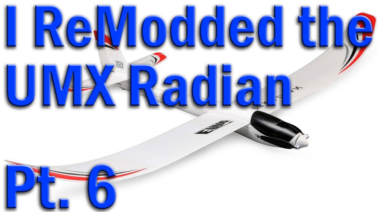 Redoing the extended wing mod to the E-Flite UMX Radian - Part 6