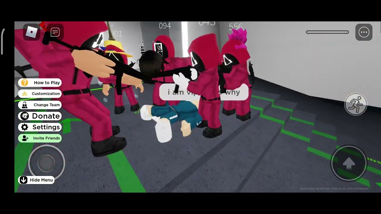 Squid game infinity rp Experience