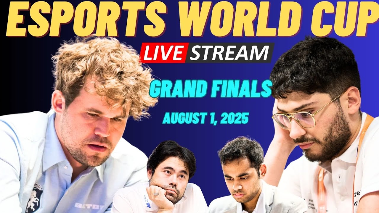 SINO ANG TATANGHALING KAMPEON? CARLSEN VS ALIREZA! ESport World Cup 2025 Grand Finals!
