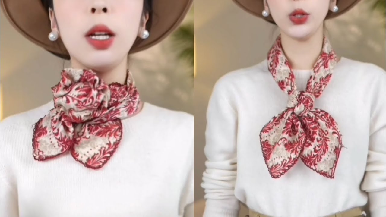 100 Stylish Ways to Tie a Silk Scarf 