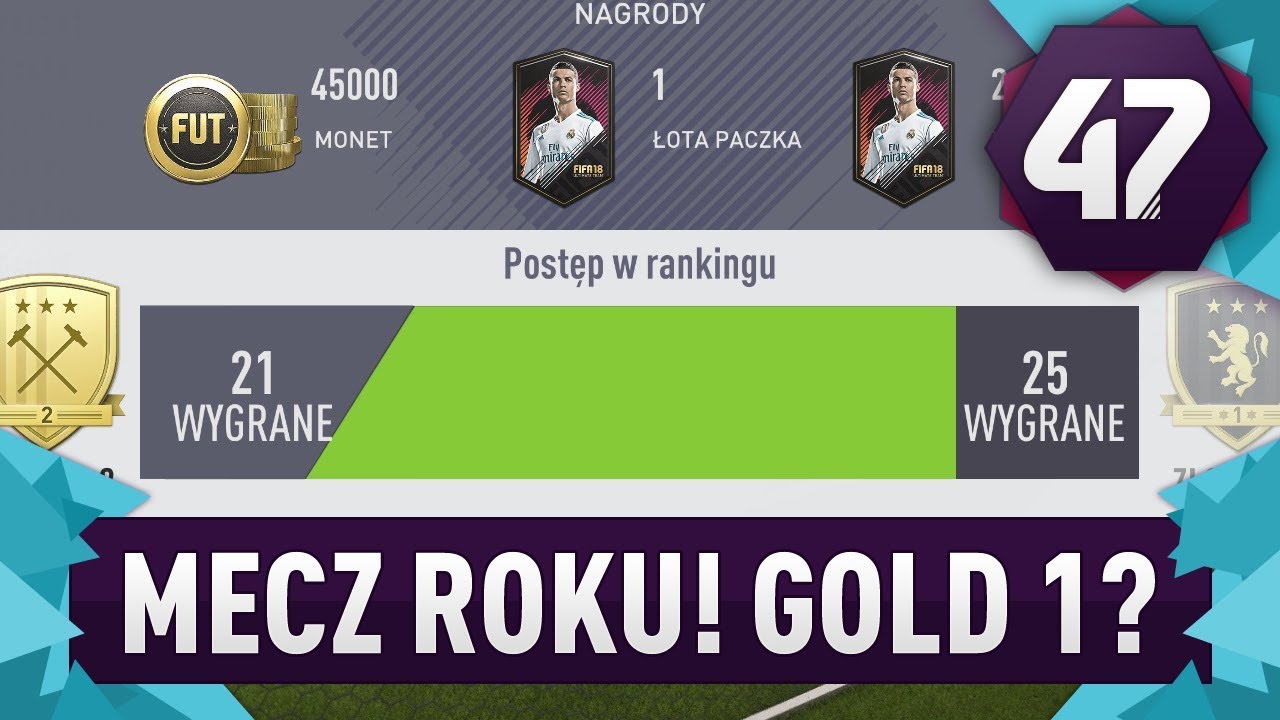 Mecz ROKU! Wbiłem GOLD 1?! - FIFA 18 Ultimate Team [#47]