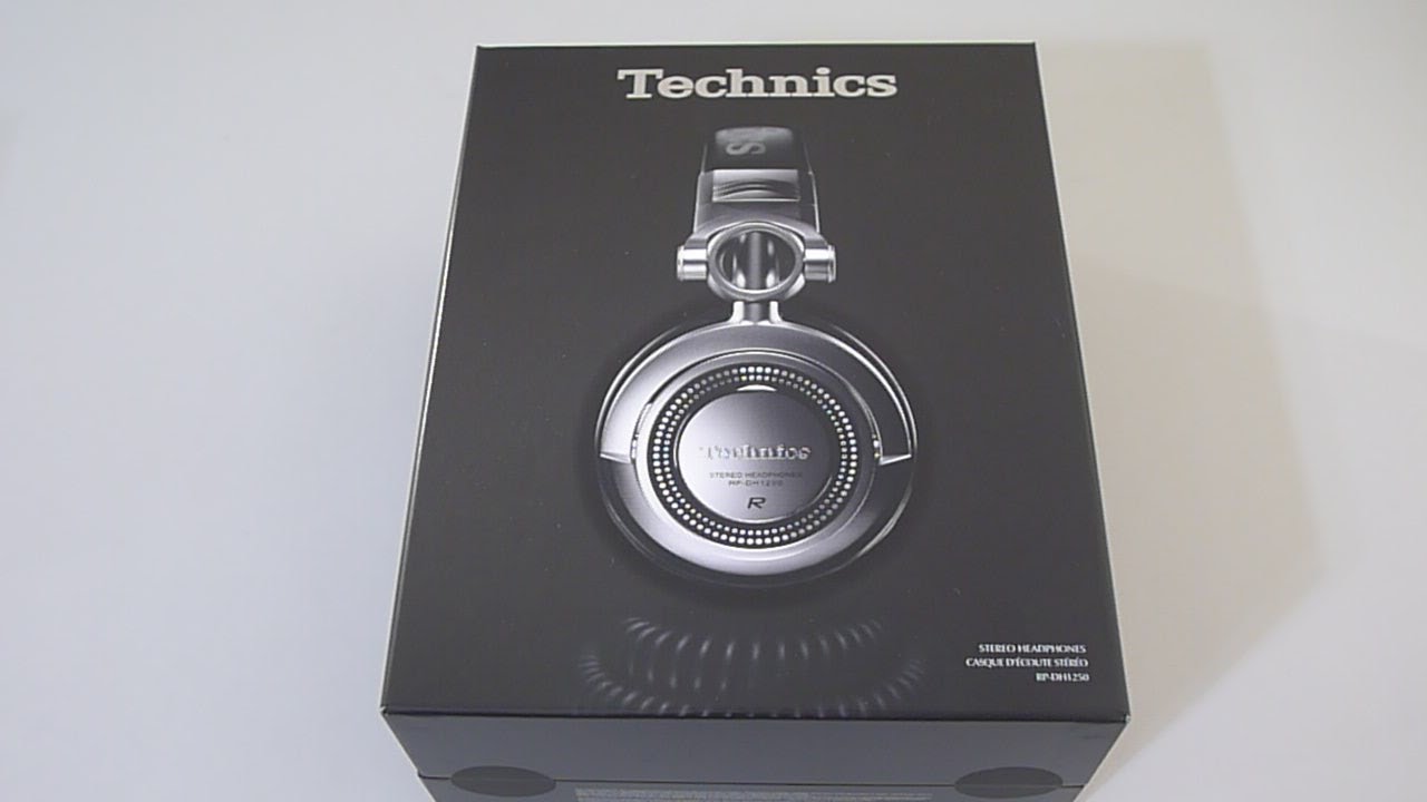 New! Technics RP-DH1250 DJ headphones