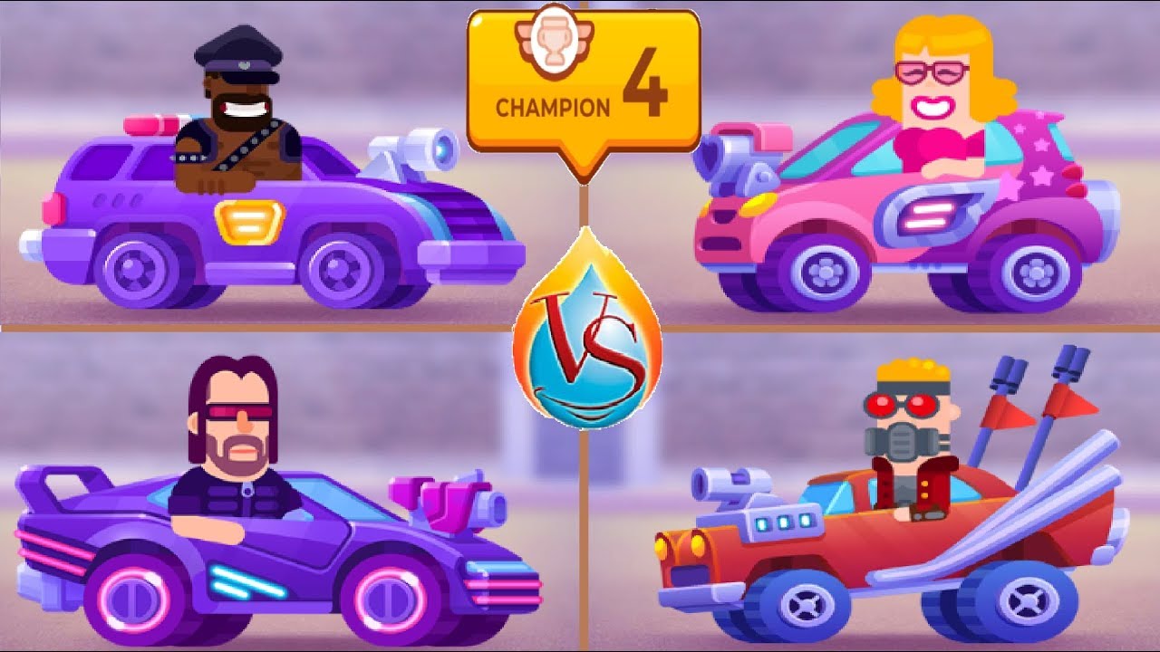 Racemasters: Clash of Cars - Gameplay Walkthrough - Champion 4 Ios / Android