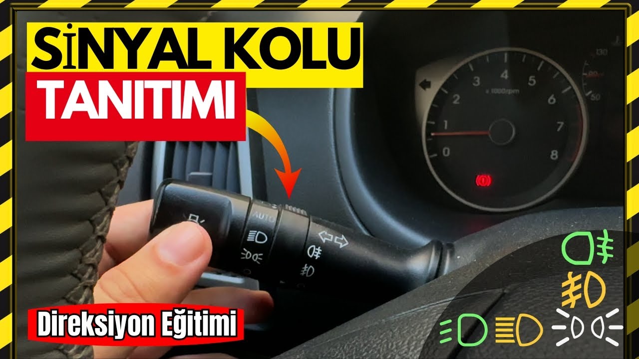 Sinyal kolu Far kolu tanıtımı / Hyundai i20