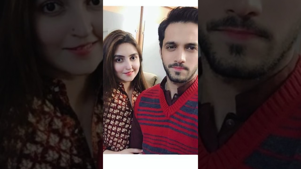 Wahaj ali with cute wife #wahajali #wahajalifamily #wahajaliwife #wahajaliviralvideo #wahajali