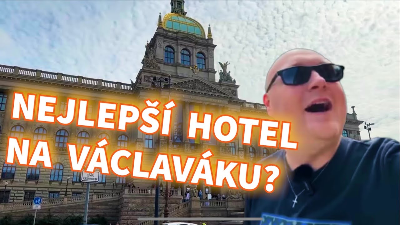Spím v pětihvězdičkovém hotelu u Muzea | Předražené knedlíky? | Noc na Václaváku | Skybar snů