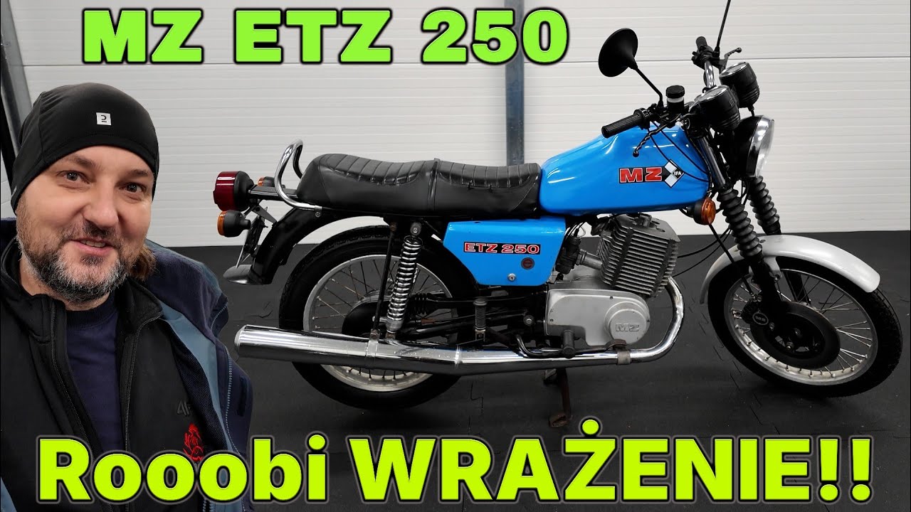 Niebieska MZ ETZ 250 z Niemiec 😃😃 Z oryginalnym RACHUNKIEM zakupu z ZSCHOPAU 🤯🤯