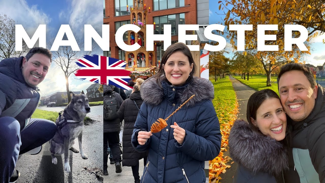O que fazer em MANCHESTER em 1 dia + FEIRINHA DE NATAL
