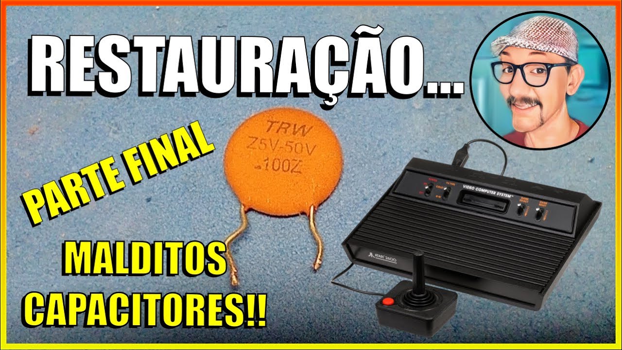 ATARI 2600 POLYVOX: RECAP CERÂMICO SALVADOR! - PARTE FINAL