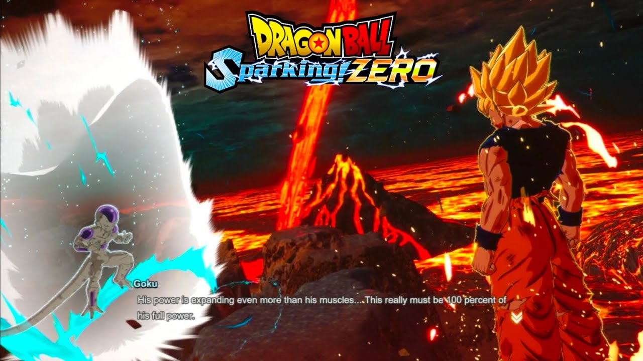 The Rise of Super Saiyan Goku💥 | Frieza Saga Full Story – Sparking Zero #friezavsgoku #friezasaga 