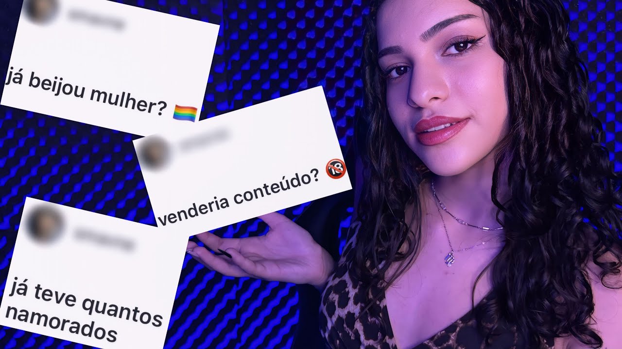 ASMR - RESPONDENDO PERGUNTAS E CONTANDO HISTÓRIAS ATÉ VOCÊ DORMIR 😴