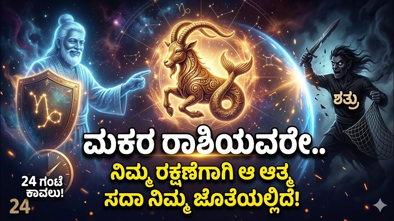 ಮಕರ ರಾಶಿಯವರೇ ಎಚ್ಚರ! ನಿಮ್ಮ ಮನೆಯೊಳಗೆ ಪ್ರತಿರಾತ್ರಿ ಆ ಶಕ್ತಿ ಪ್ರವೇಶಿಸುತ್ತಿದೆ!