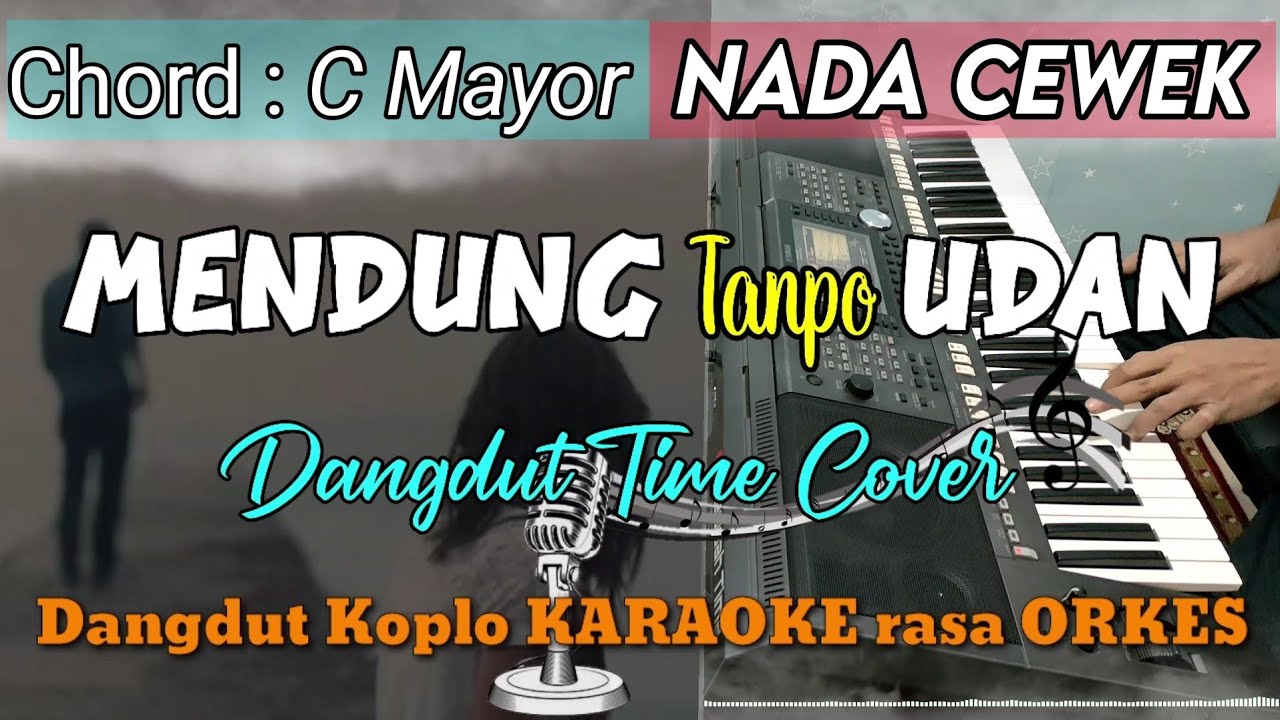 MENDUNG TANPO UDAN - Ndarboy Genk Dangdut Koplo KARAOKE rasa ORKES || NADA CEWEK
