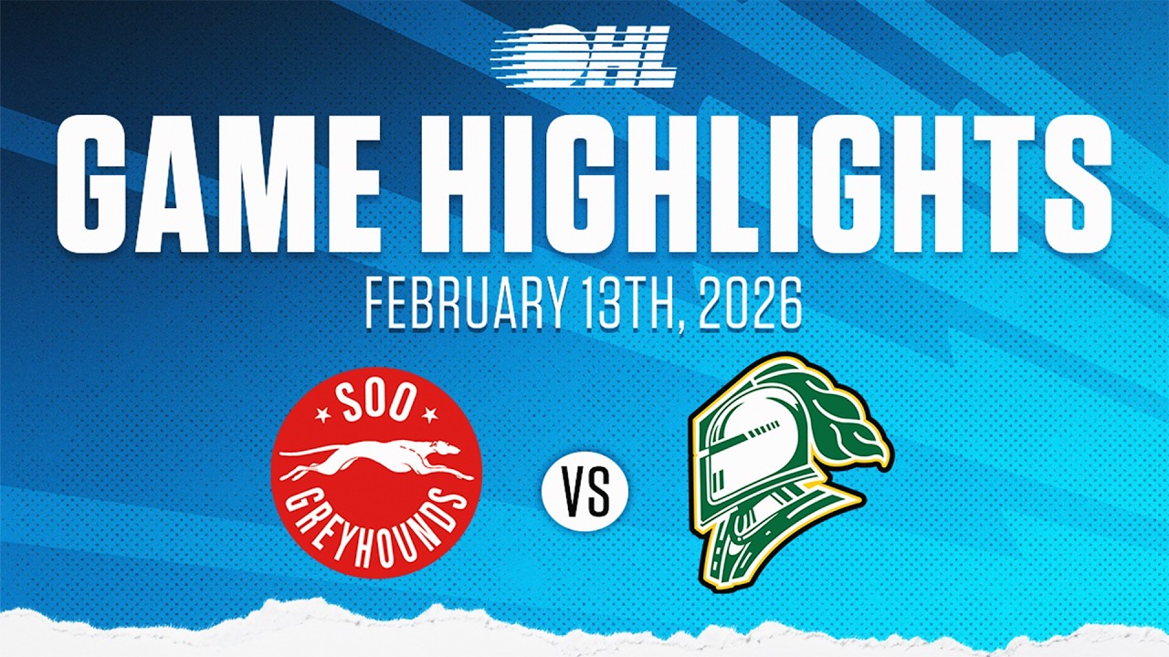 Обзор матча OHL: Soo Greyhounds против London Knights, 13 февраля 2026 года.