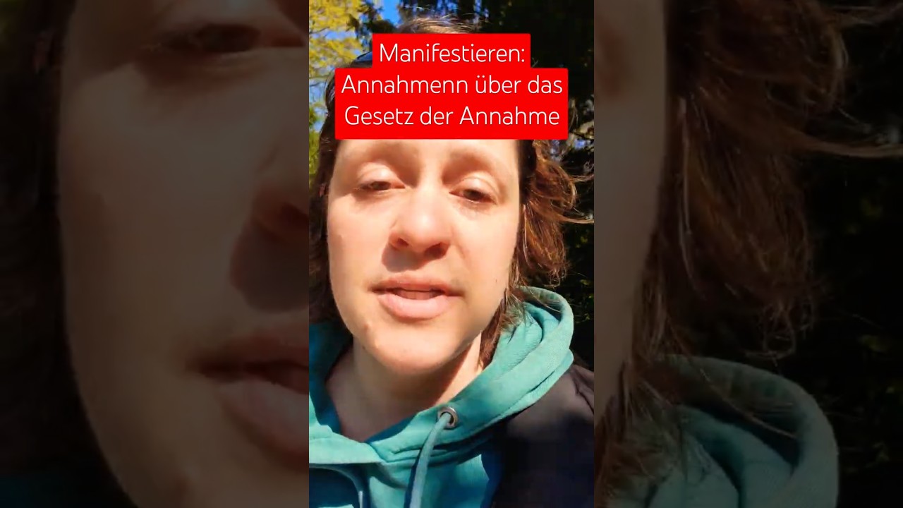 Manifestieren - Annahmen &uuml;ber das Gesetz der Annahme #gesetzderannahme #nevillegoddard #bewusstsein