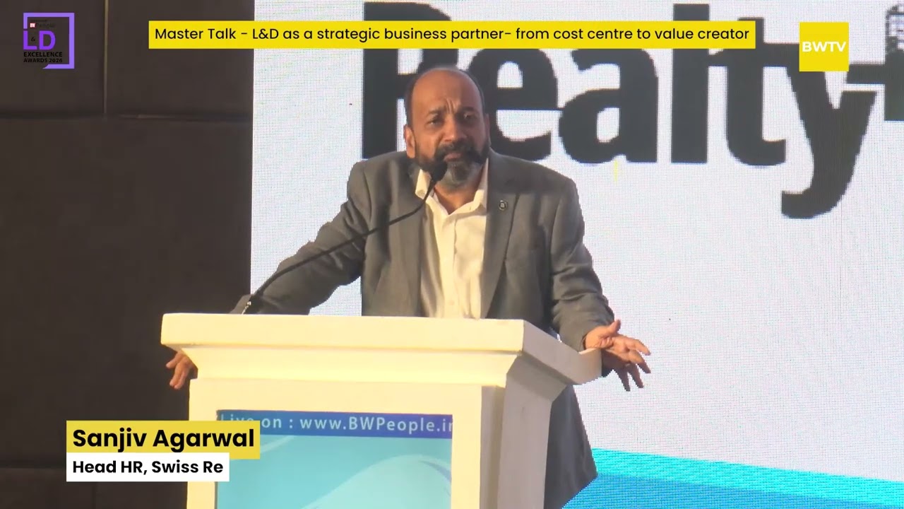Sanjiv Aggarwal, Head HR, Swiss Re | Master Talk | BW People L&D Excellence Awards 2026
