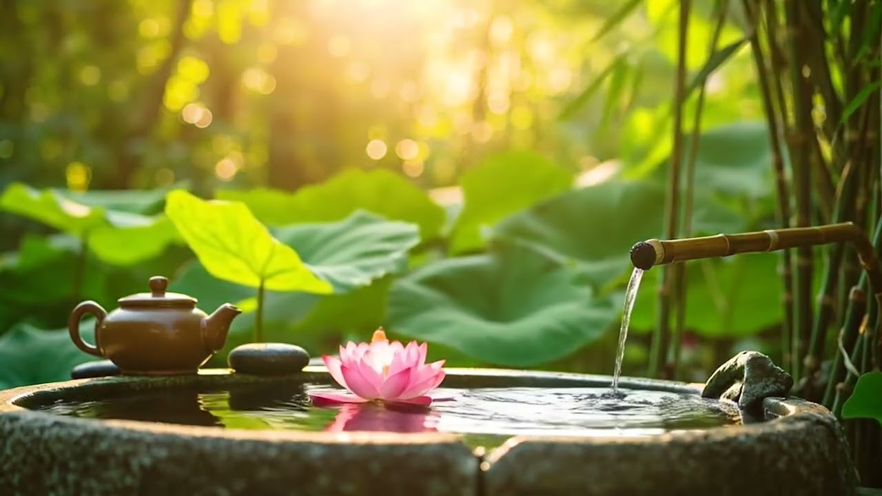 Relaxing Zen Water Sounds For Deep Sleep And Emotional Balance