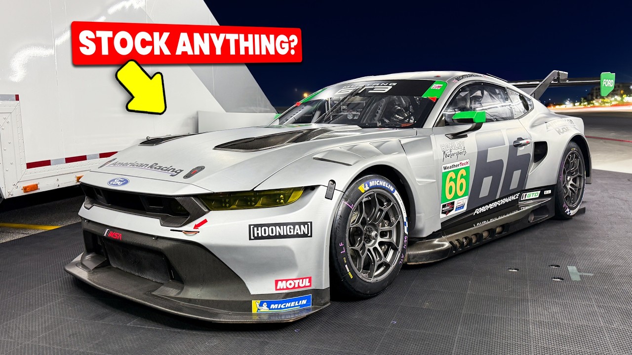 Анатомия Ford Mustang GT3 | Истории сборки