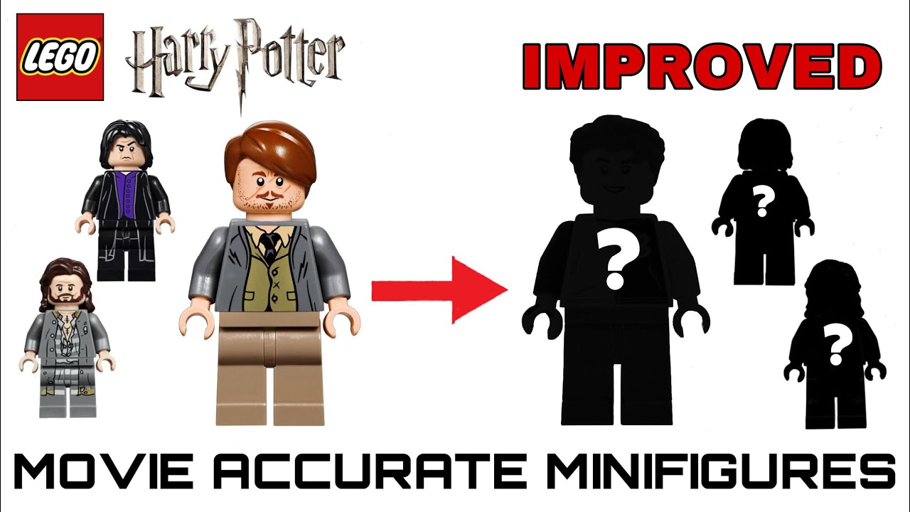 Improving LEGO Harry Potter Minifigures!
