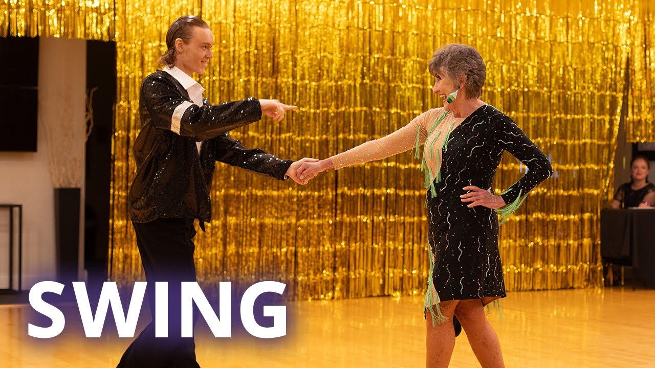 East Coast Swing Show Dance at Ultimate Ballroom Dance Studio