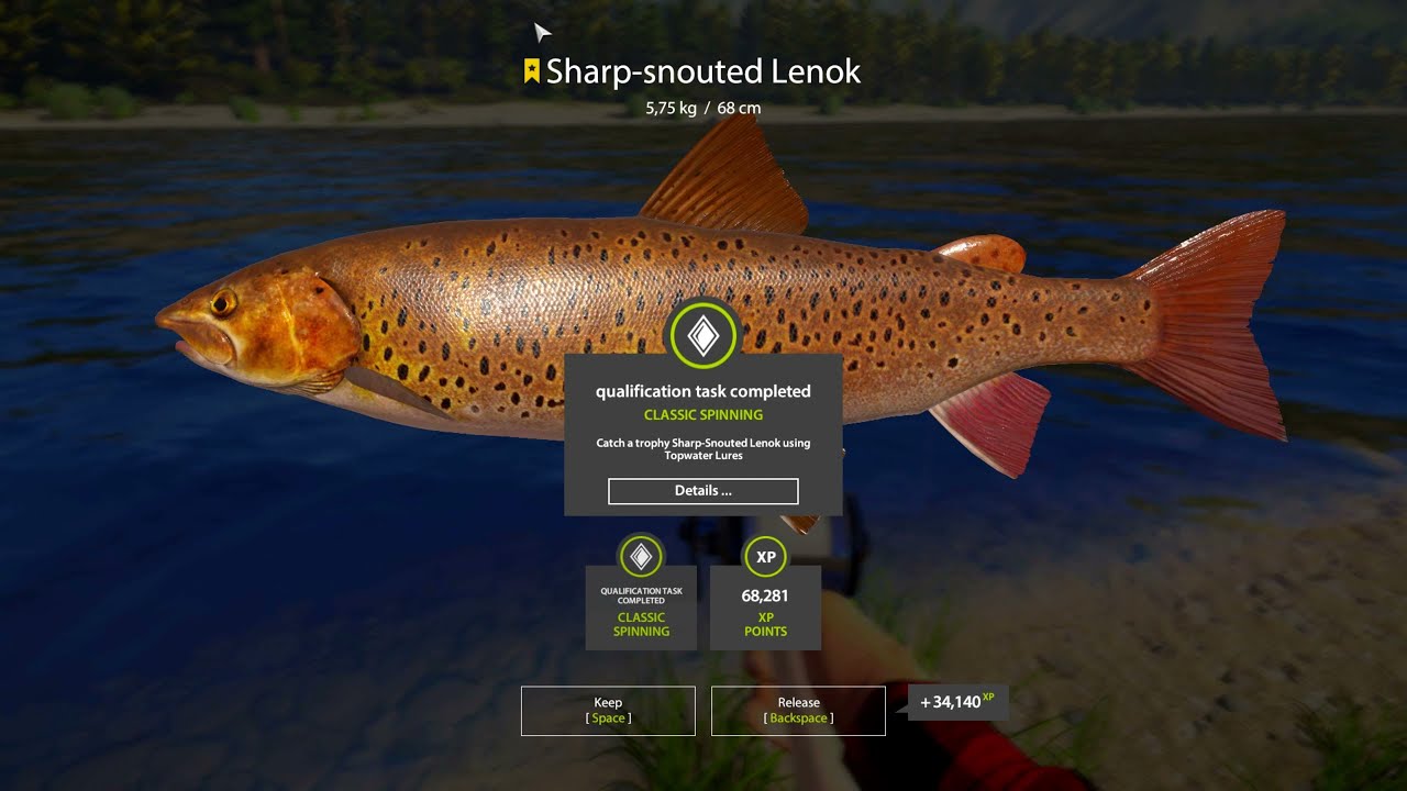 Trophy Sharp-snouted Lenok 5,75kg | Yama River