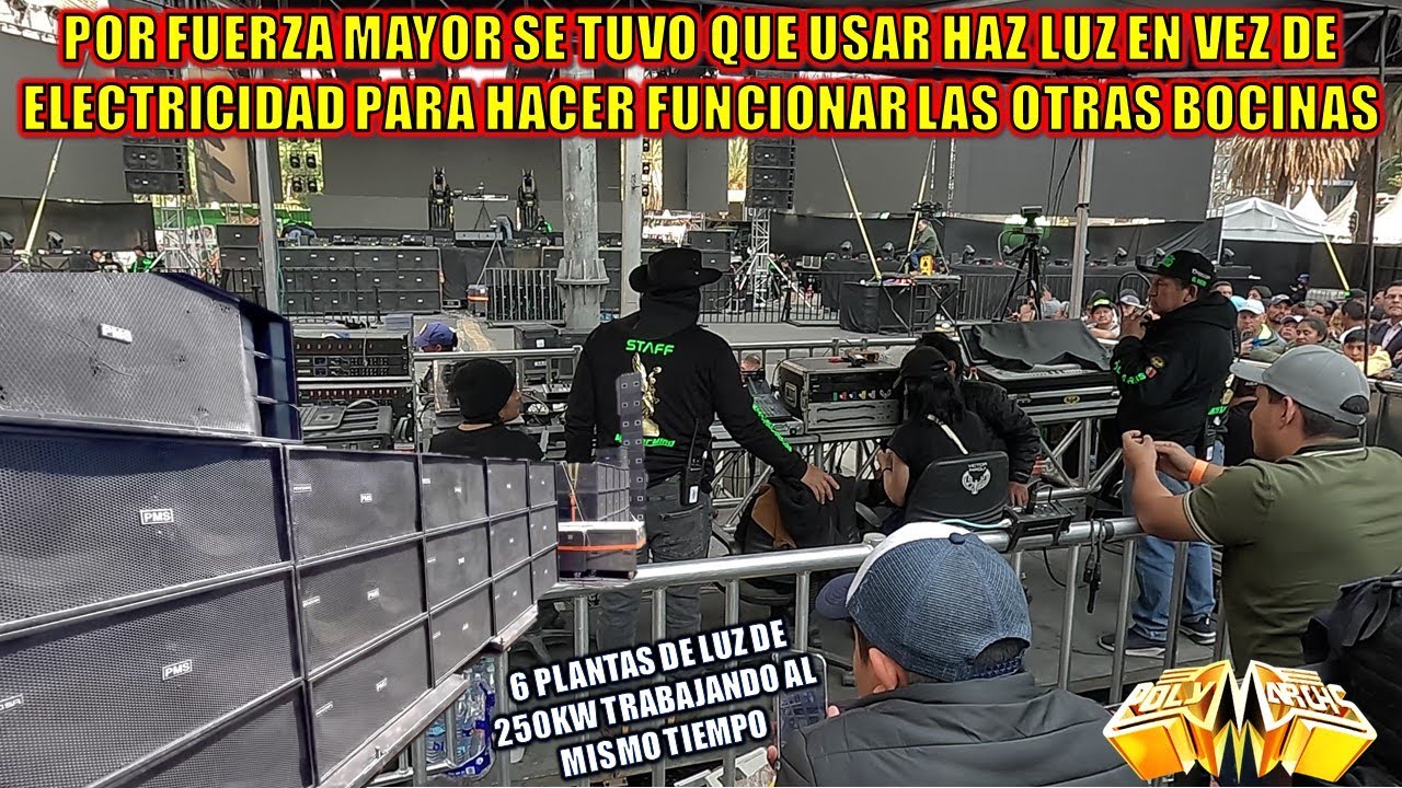 POR FIN se EXPLICA como FUNCIONÓ todo EL AUDIO de POLYMARCH para ABARCAR todo EL GRAN LUGAR😱