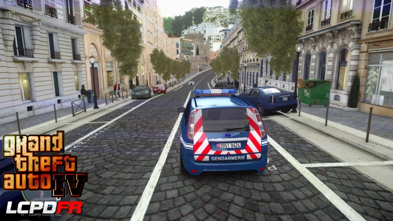 GRAND THEFT AUTO IV - LCPDFR - 1.0D - EPiSODE 31 - GENDARMERIE NATIONALE PATROUILLE - FRENCH RIVIERA