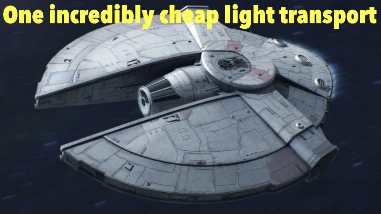 The YT-600 light transport | you thought you’re freighters were cheap wait until you see this one