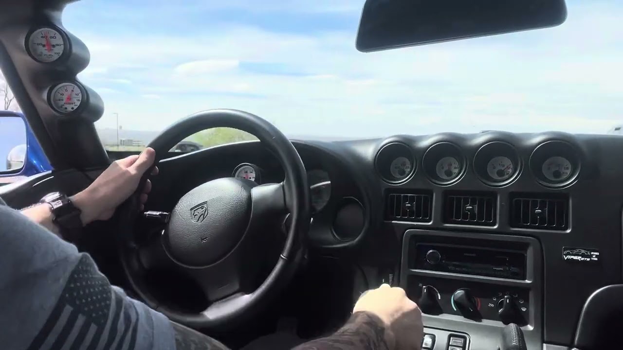 Supercharged 1996 Dodge Viper GTS