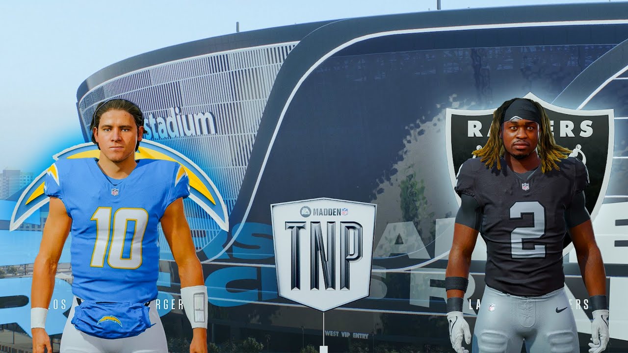 Chargers vs Raiders (Ashton Jeanty) | Madden 26 PS5 Gameplay