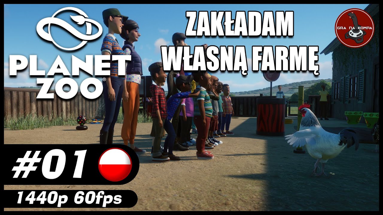 Zakładam własną farmę || #1 || Planet Zoo PL