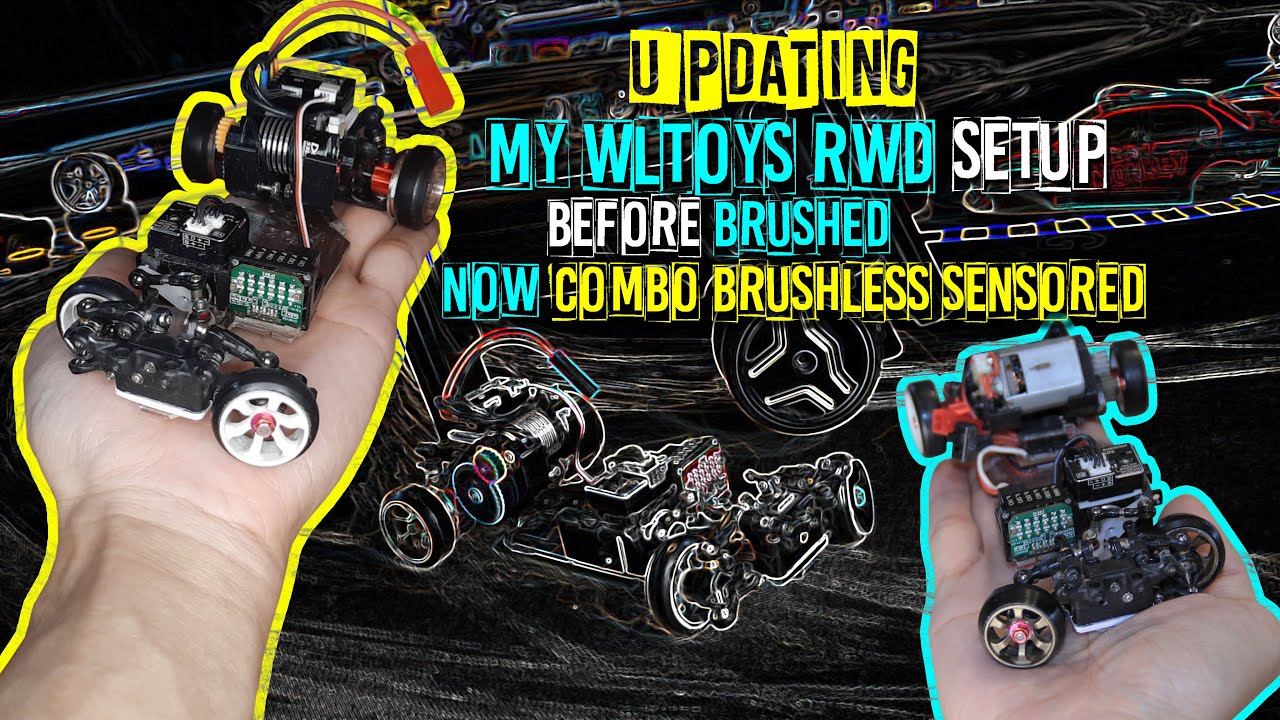 MINI RC DRIFT  [ UPDATING WLTOYS RWD  SETUP NOW ]  VIDEO TEST DRIVE  !!