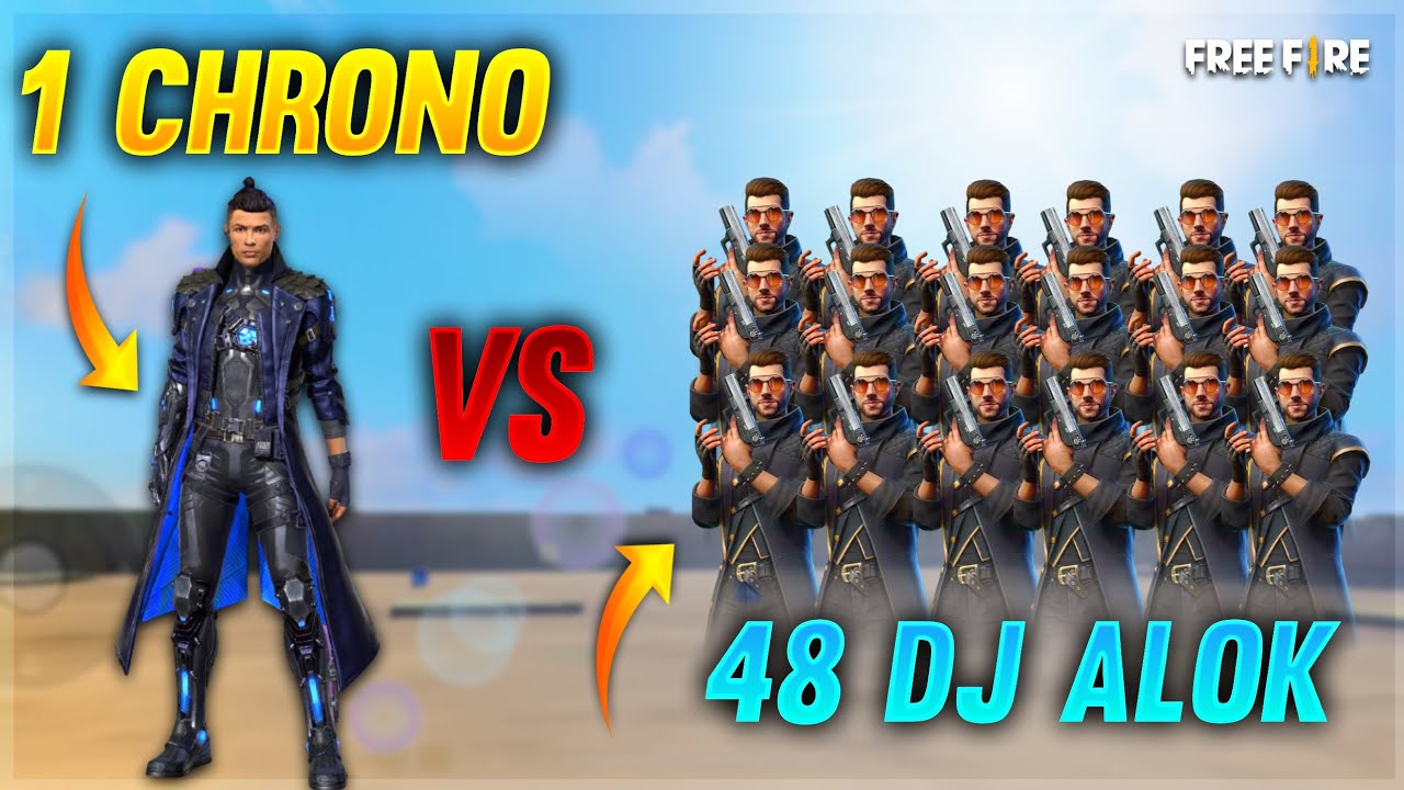 1 CHRONO தாத்தா VS 48 CHOR DJ ALOK Bimasakti Challenge - Garena Free Fire