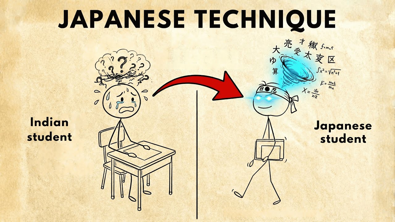 How To Remember EVERYTHING Like The Japanese Students | Hindi