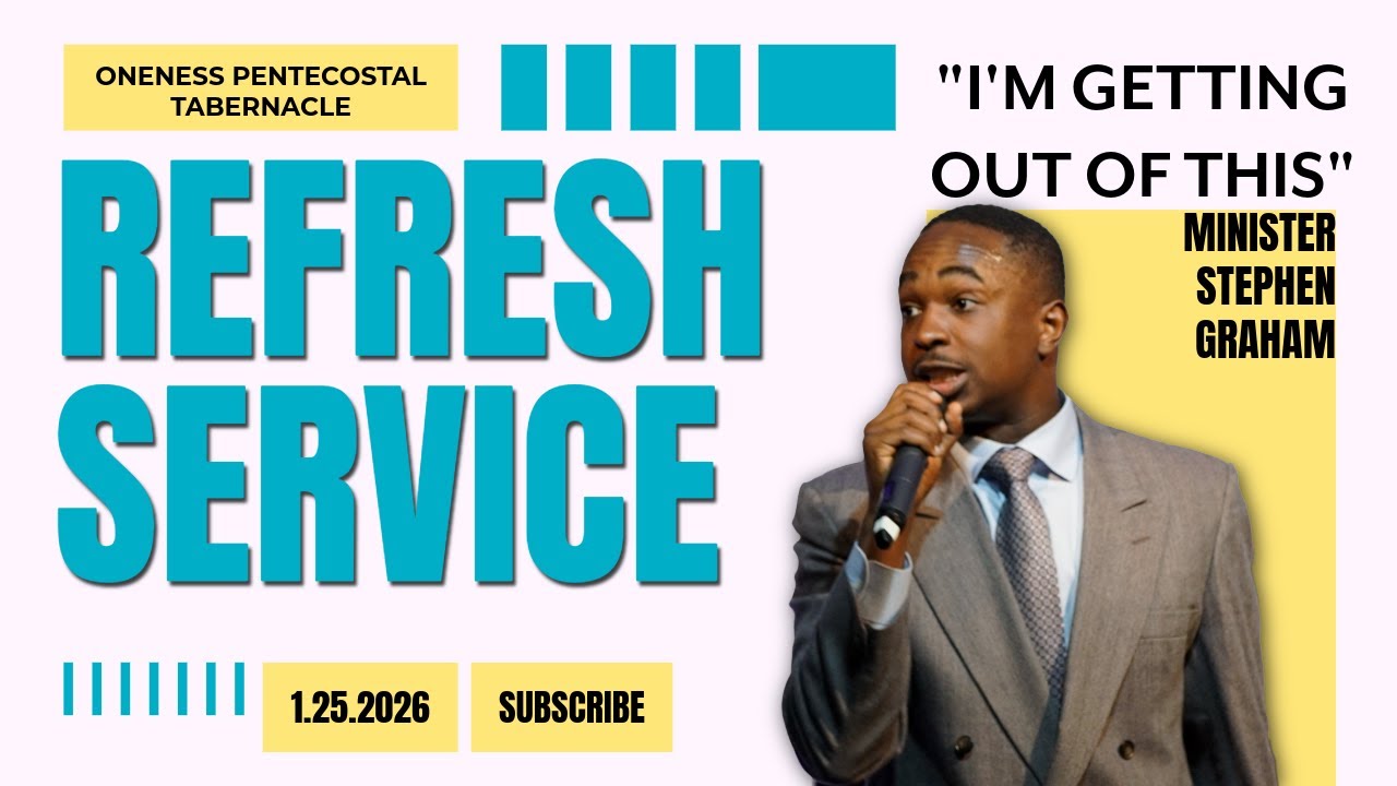 OPT Refresh Service 1/25/26 - Min. Stephen Graham 