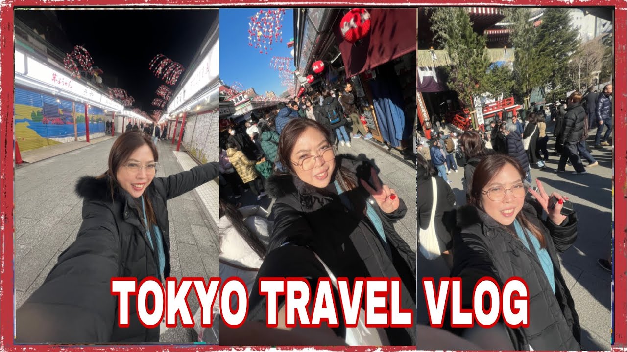 TOKYO JAPAN TRAVEL GUIDE 2024: EXPLORING SENSO-JI TEMPLE AND GROCERY SHOPPING  l TOKYO TRAVEL VLOG