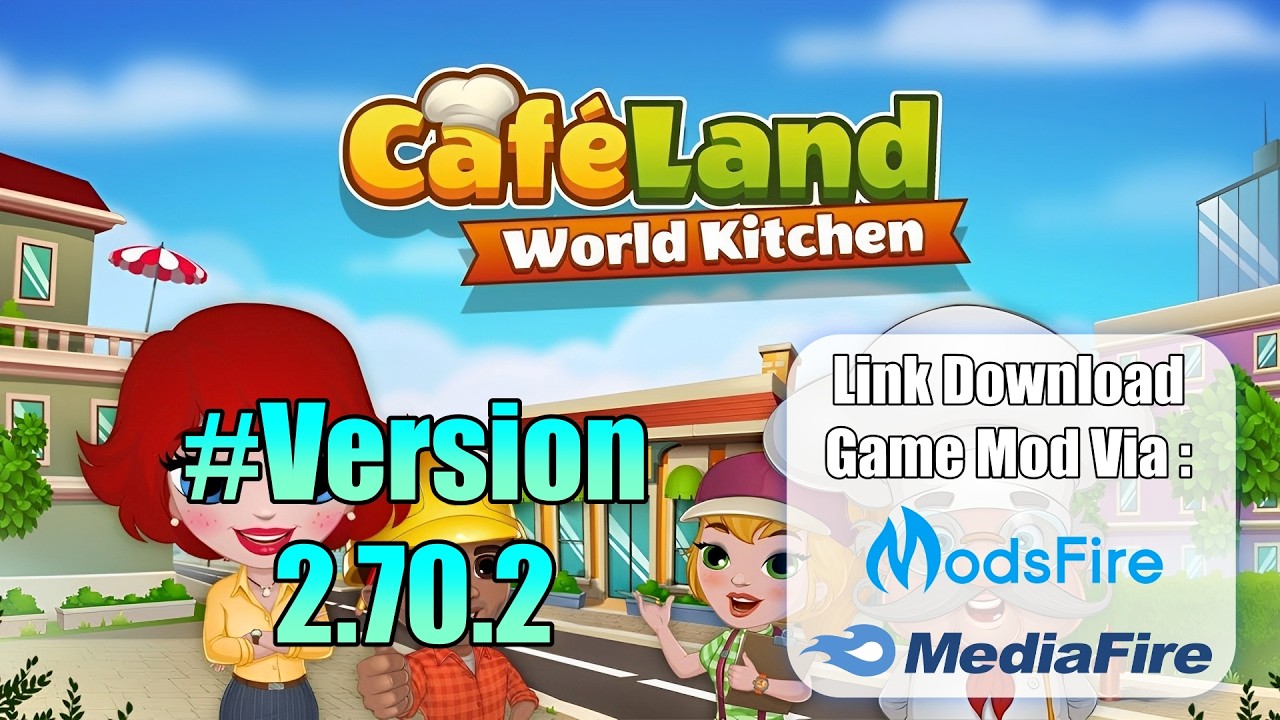 Cafeland - Restaurant Cooking (MOD, Unlimited Coins | Unlimited Cash) ~ Link Download Version 2.67.5