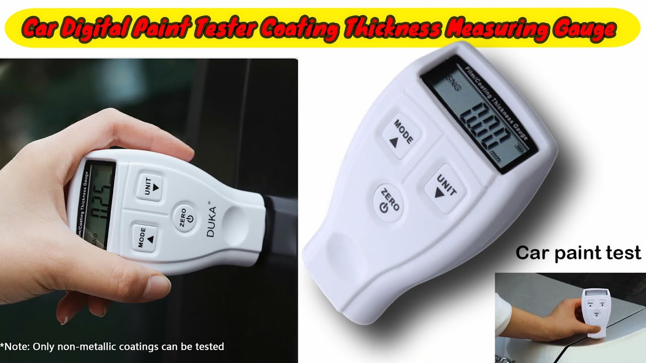 Universal Car Digital Paint Tester Coating Thickness Paint Thickness Measuring Gauge