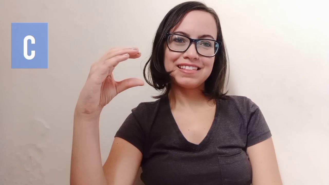 Alfabeto Manual / Curso básico de Libras - aula 01