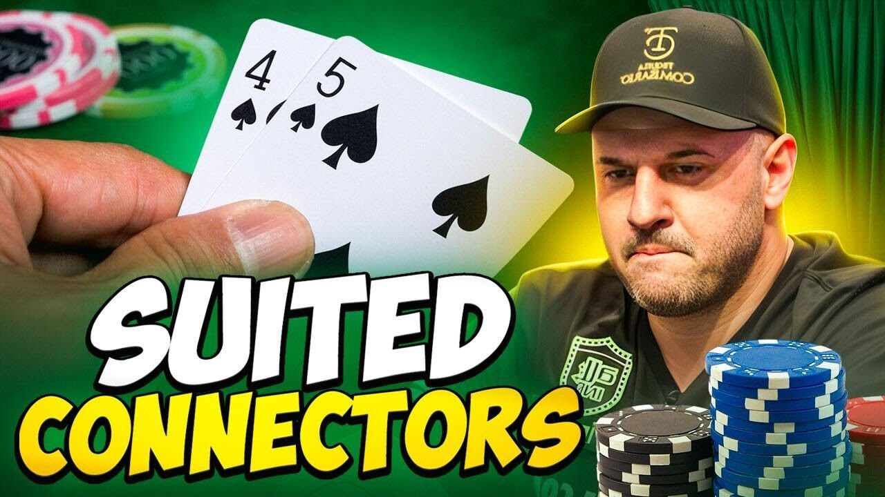 Suited Connectors Poker Odds! How To Play Preflop