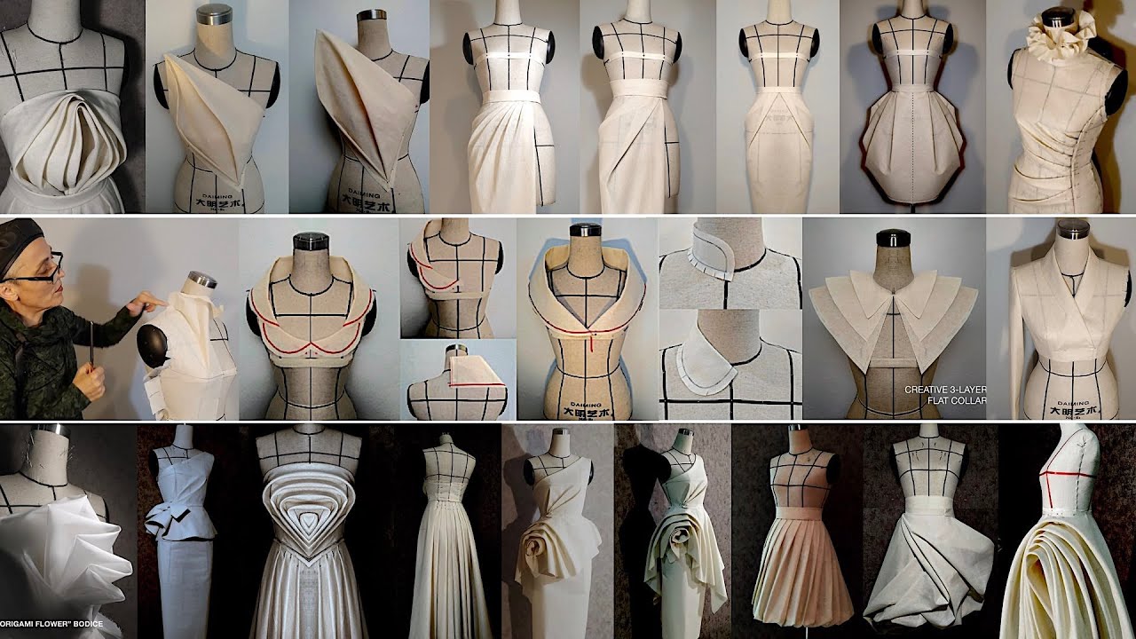 Elena Ryleeva online draping courses short overview